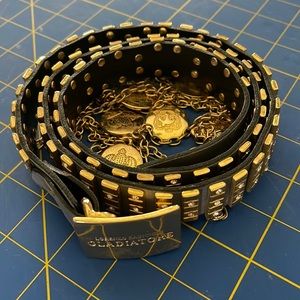 Vintage Vera Pelle Lorenzo Radicioni Gladiatore belt